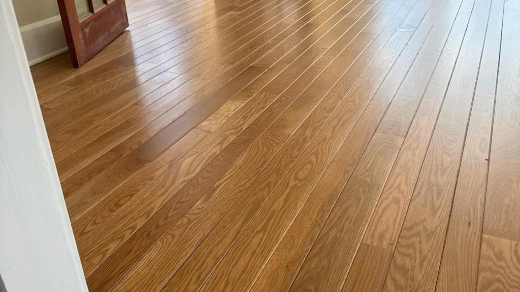 Beautifully Finished Hardwood Floors